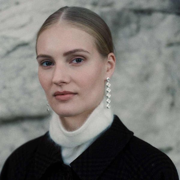 LEA HOYER Marie ørering - sølv