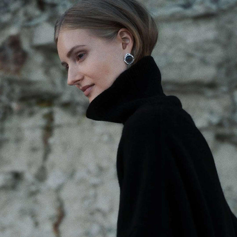 LEA HOYER Uma ørering - sølv