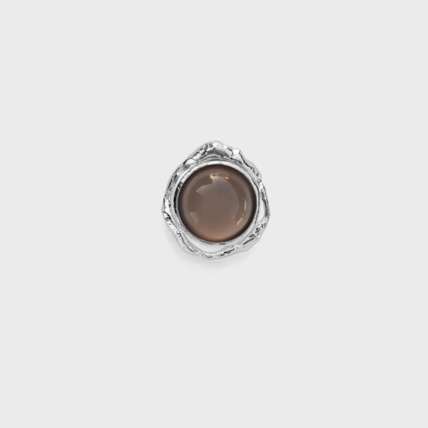 LEA HOYER Uma ørering - sølv