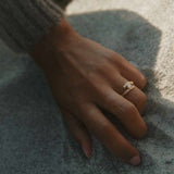 LEA HOYER Mynthe diamant ring - guld