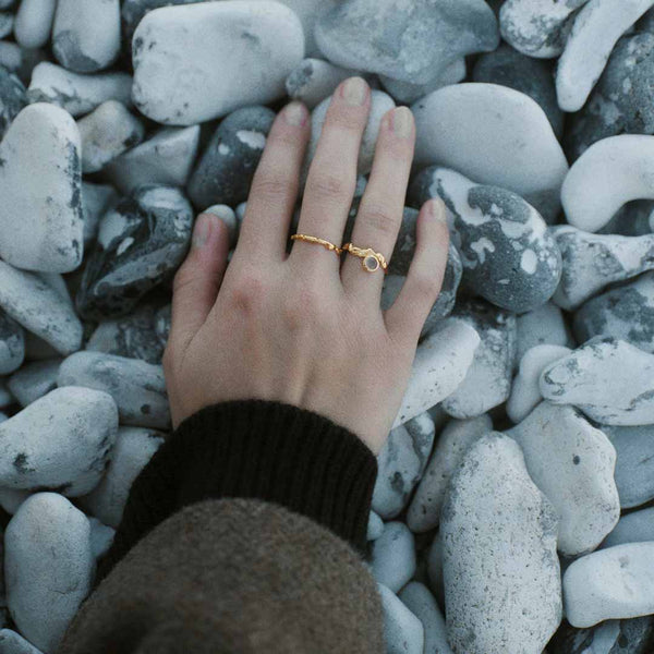 LEA HOYER Blanca ring - guld