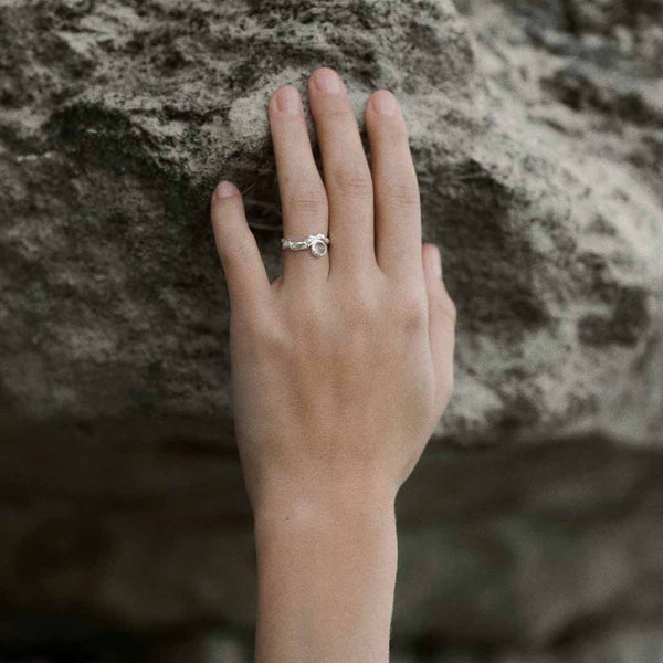 LEA HOYER Blanca ring - sølv