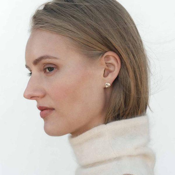 LEA HOYER Elinor ørering - guld