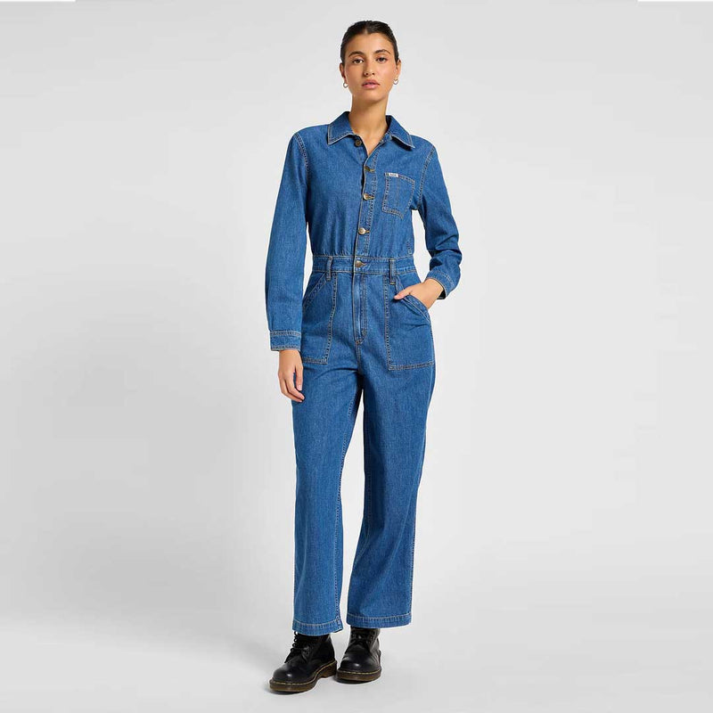 LEE Workwear unionall buksedragt - karmic blue