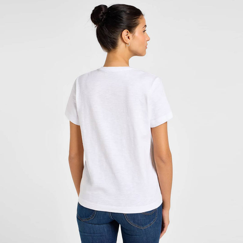 LEE unionall t-shirt - hvid