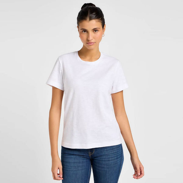 LEE unionall t-shirt - hvid