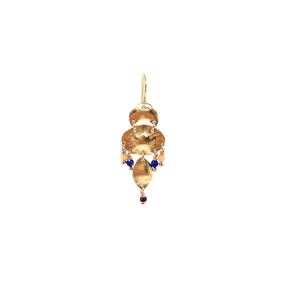 LELEAH Amita ørering - coral