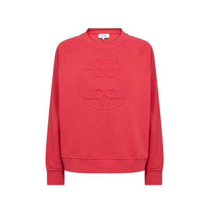 LEVETE ROOM Nuka 11 sweatshirt - Mars Red