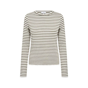 LEVETE ROOM Ika 11 bluse - Kalamata Combi