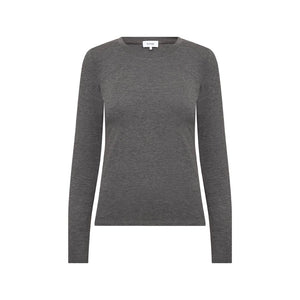 LEVETE ROOM Josephine 1 bluse - Dark Grey Melange
