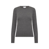 LEVETE ROOM Josephine 1 bluse - Dark Grey Melange