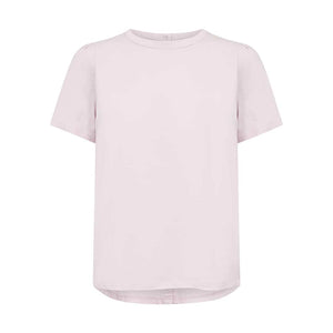 sart lyserød t-shirt med knappe detaljer fra Levete Room