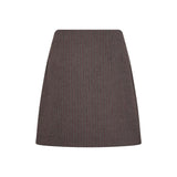 LEVETE ROOM Nanda 3 nederdel - coffee