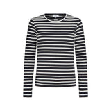 LEVETE ROOM Neddie 2 T-shirt - Dark Navy Combi