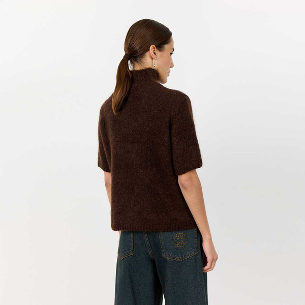 LEVETE ROOM Noreen 6 strik - coffee