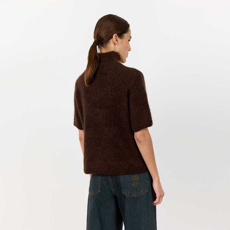 LEVETE ROOM Noreen 6 strik - coffee