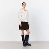 LEVETE ROOM Novelle 2 bluse - star white