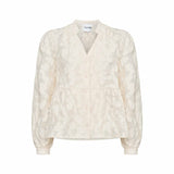 LEVETE ROOM Novelle 2 bluse - star white