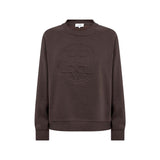 LEVETE ROOM Nuka 11 sweatshirt - After Dark