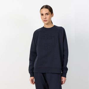 LEVETE ROOM Nuka 11 sweatshirt - dark navy