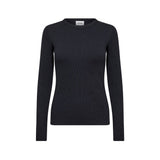 LEVETE ROOM Numbia 3 T-shirt - Dark Navy