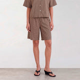 LEVETE ROOM Ronia 2 shorts - Fossil Combi