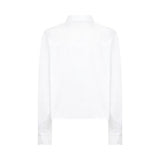 LEVETE ROOM Isla Solid 136 skjorte - White