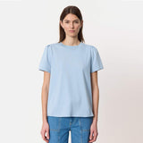 LEVETE ROOM Kowa 5 t-shirt - blue fog