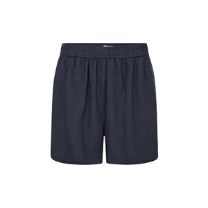 LEVETE ROOM Naja 8 shorts - Navy blå