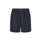 LEVETE ROOM Naja 8 shorts - Navy blå