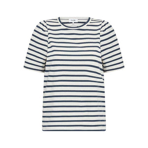 LEVETE ROOM Neddie 1 t-shirt - blå combi