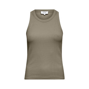 LEVETE ROOM Numbia 1 rib top - grøn