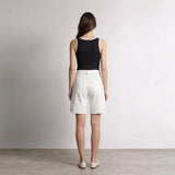 LEVETE ROOM Rillo 5 shorts - Star white