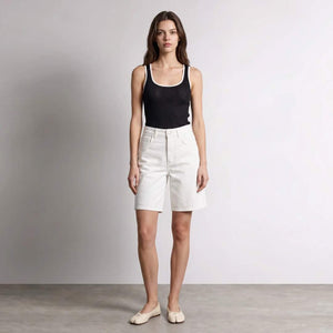 LEVETE ROOM Rillo 5 shorts - Star white