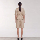LEVETE ROOM Riot 2 blazer - Plaza Taupe