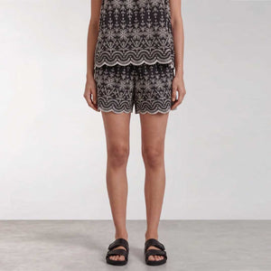 LEVETE ROOM Rosalina 2 shorts - sort combi