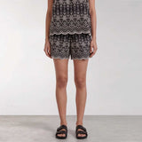 LEVETE ROOM Rosalina 2 shorts - sort combi