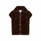 LEVETE ROOM Ulle 2 vest - Coffee Bean