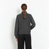 LEVETE ROOM Urban 1 strik - Dark Grey Melange