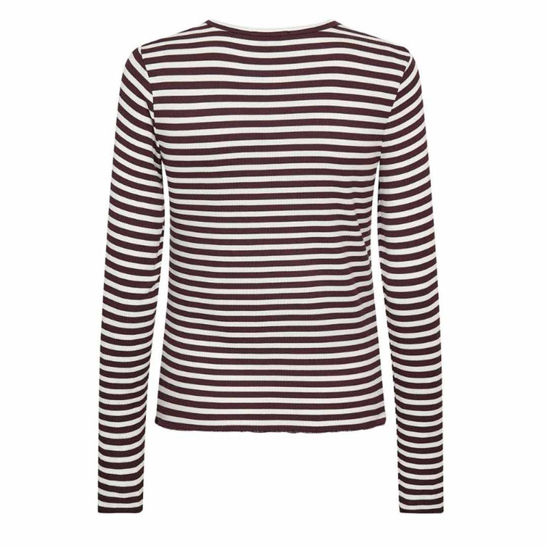 LEVETE ROOM Ika 11 bluse - fudge combi