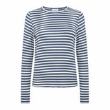 LEVETE ROOM Ika 11 bluse - vintage indigo combi