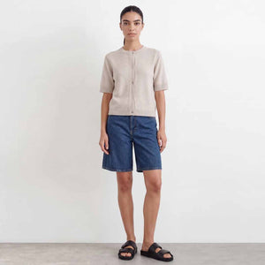 LEVETE ROOM Rillo 5 shorts - Sea Blue