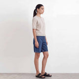 LEVETE ROOM Rillo 5 shorts - Sea Blue