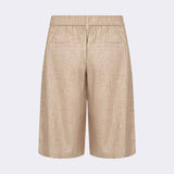 LEVETE ROOM Riot 1 shorts - Plaza Taupe