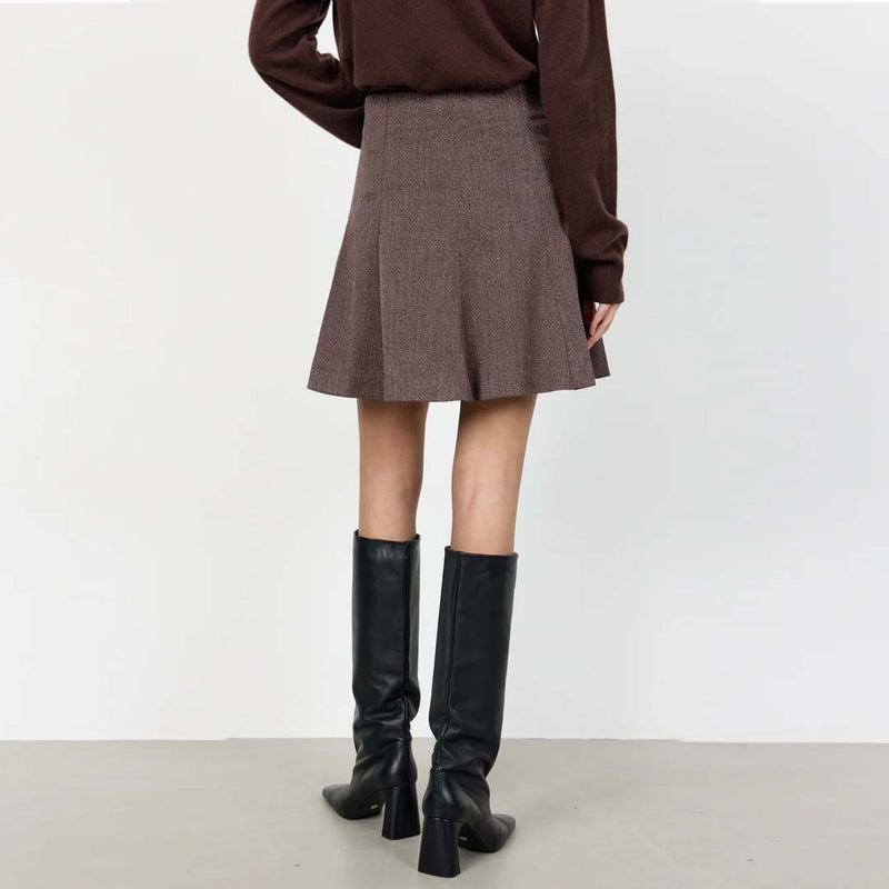 LEVETE ROOM Obassie 2 nederdel - hazelnut