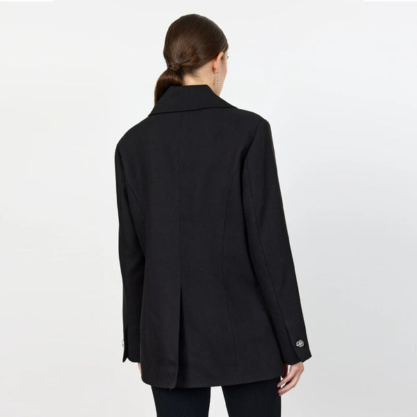 LEVETE ROOM Ollie 1 blazer - sort