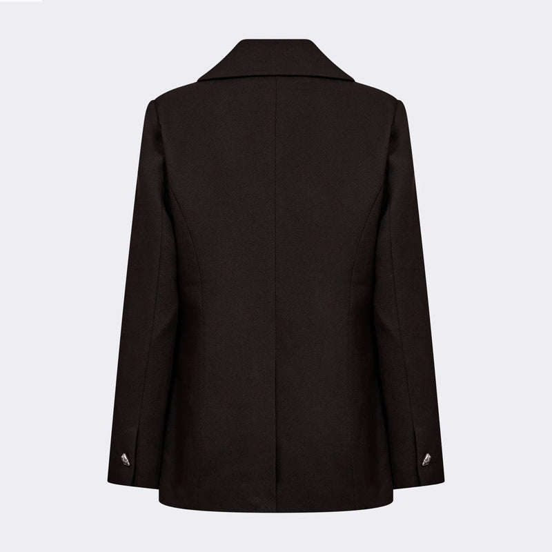 LEVETE ROOM Ollie 1 blazer - sort