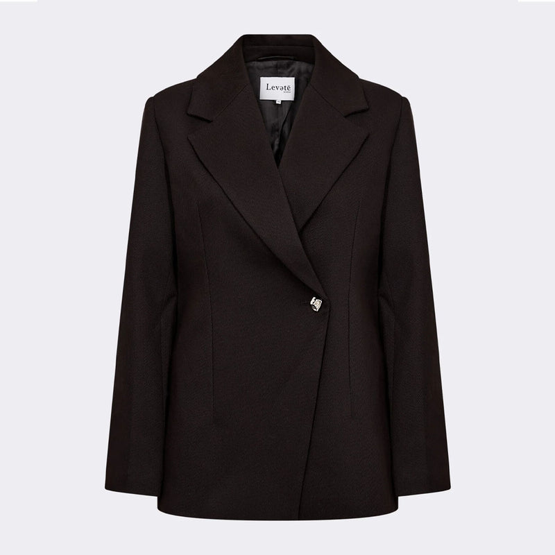 LEVETE ROOM Ollie 1 blazer - sort