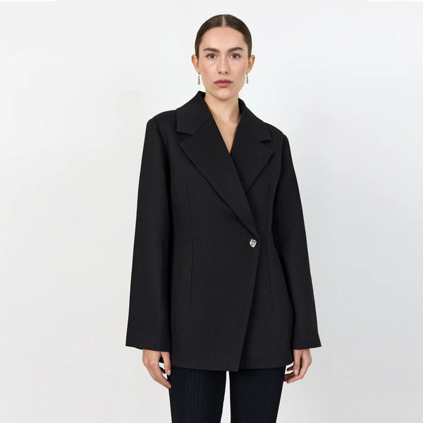 LEVETE ROOM Ollie 1 blazer - sort