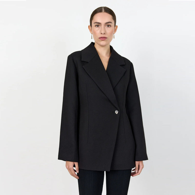 LEVETE ROOM Ollie 1 blazer - sort